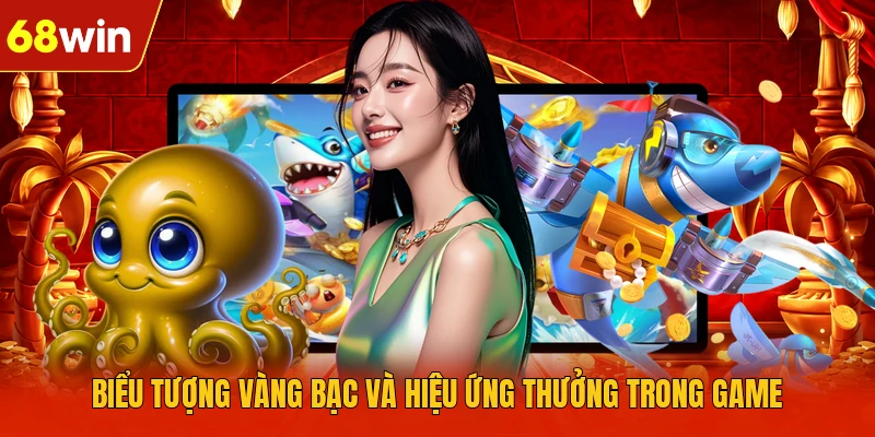 Biểu tượng vàng bạc và hiệu ứng thưởng trong game Biểu tượng vàng bạc và hiệu ứng thưởng trong game