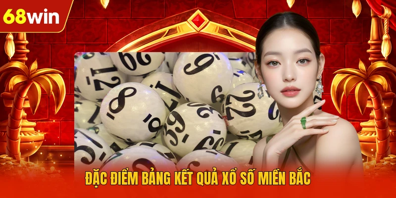 Đặc điểm bảng kết quả xổ số miền Bắc Đặc điểm bảng kết quả xổ số miền Bắc